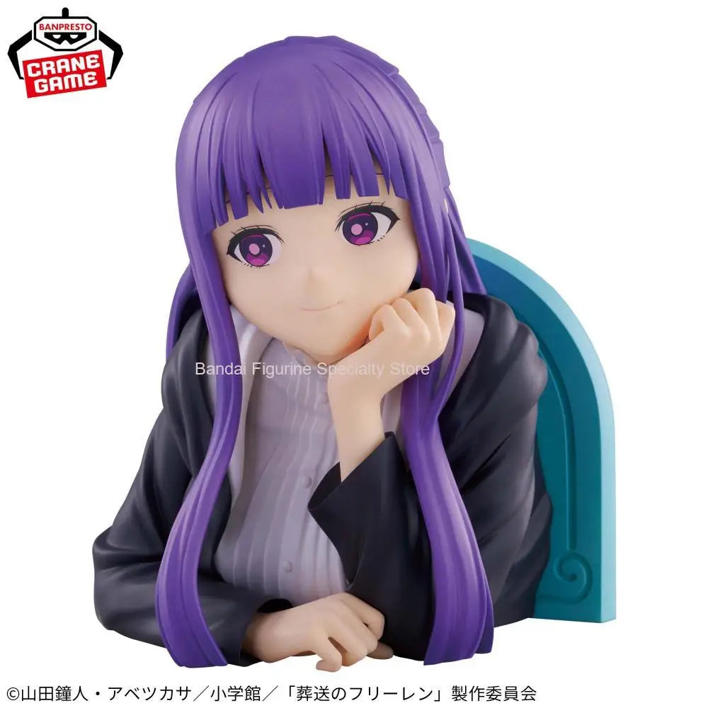 В наличии оригинальная фигурка BANPRESTO для щек, фигурка Фрирен Папоротника, аниме-модель Frieren:Beyond Journeys, концевая фигурка, подлинная игрушка