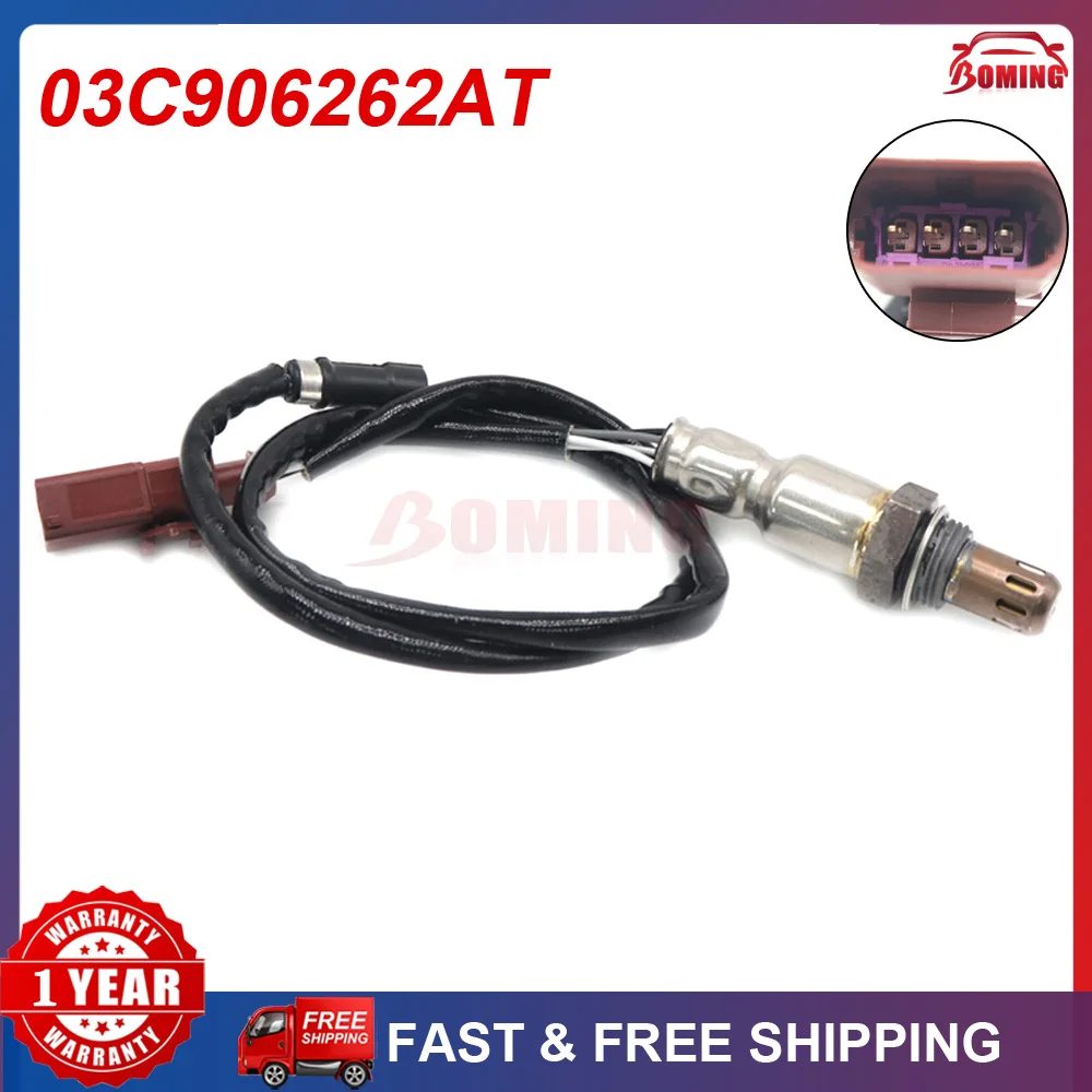 New Upstream Air Fuel Ratio Oxygen O2 Lambda Sensor 03C906262AT For Volkswagen Audi Seat Toledo SKODA Fabia Rapid Roomster