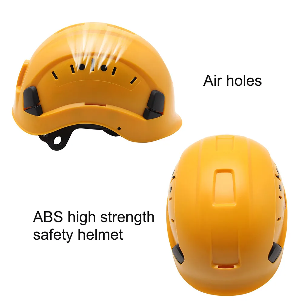 ABS casco di sicurezza costruzione arrampicata steeplepjack lavoratore casco protettivo cappello rigido Cap forniture di sicurezza sul posto di