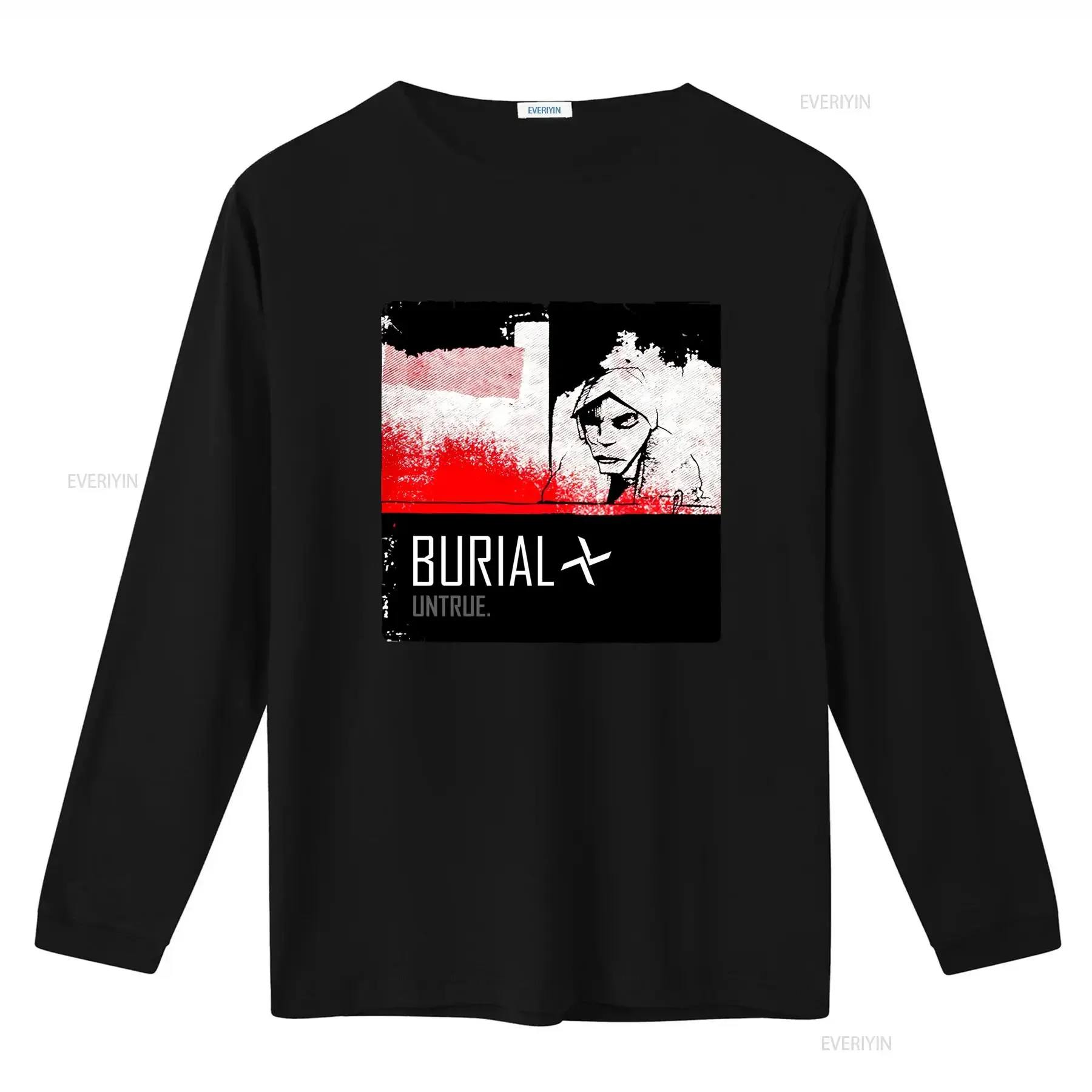 Burial Untrue T Shirt in White Sizes S 5XL with Free UK Shipping vintage Washed streetwear designer clothes Breathable Unisex