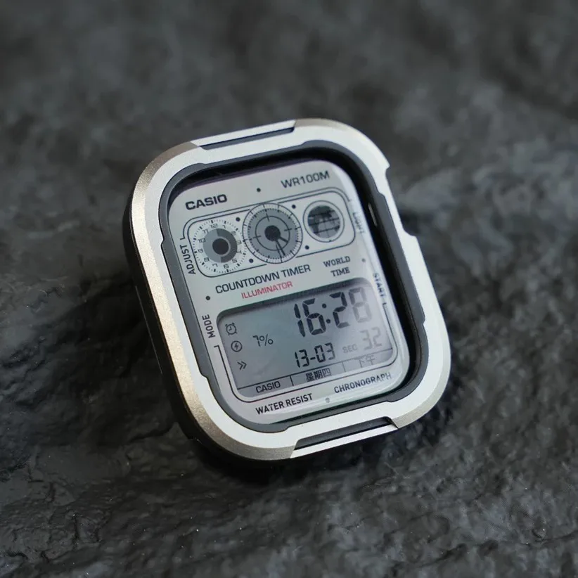 

Armor Metal Frame + Silicone Case for Apple Watch Series 11 Ultra 3 49mm Protective Case for Apple Series 10 9 8 7 6 5 4 SE 3