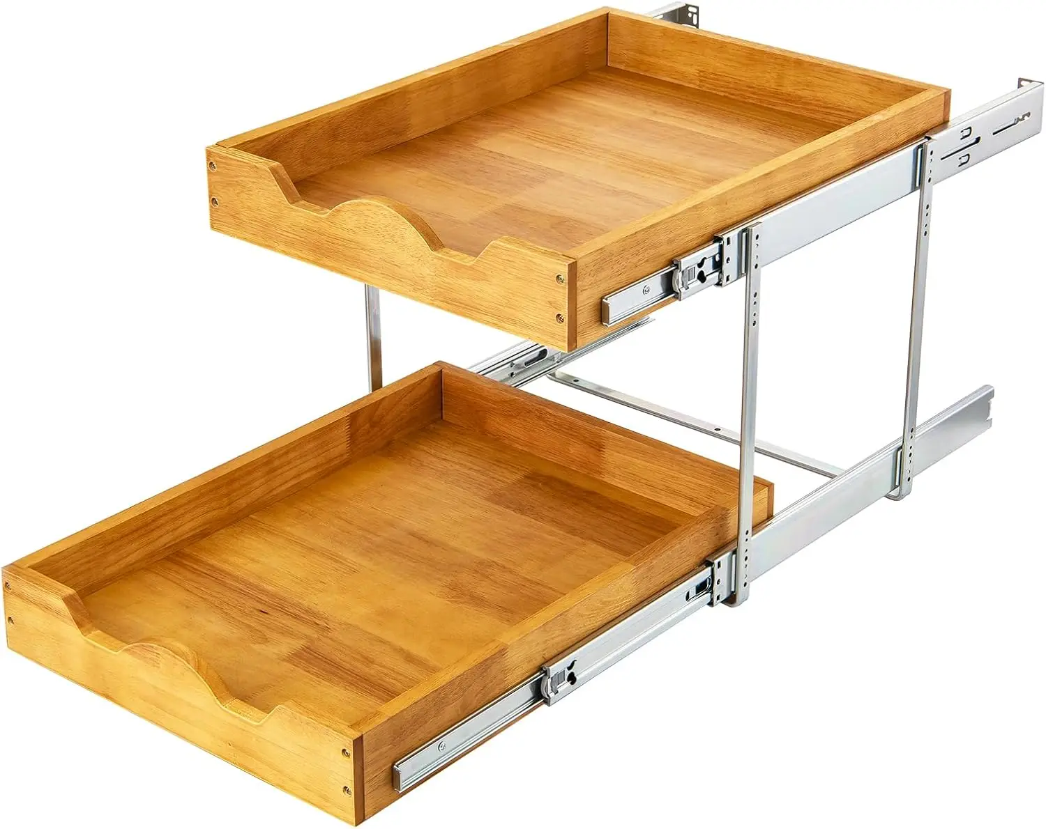 2 Tier Pull Out Cabinet Organizer (14