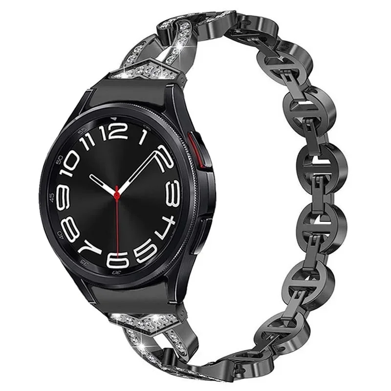 ไม่มีช่องว่างสายนาฬิกาสำหรับ Samsung Galaxy WATCH 6 5 4 40มม. 44มม. นาฬิกา Galaxy Watch CLASSIC Watch 5 Pro อะแดปเตอร์กำไลปลายโค้ง