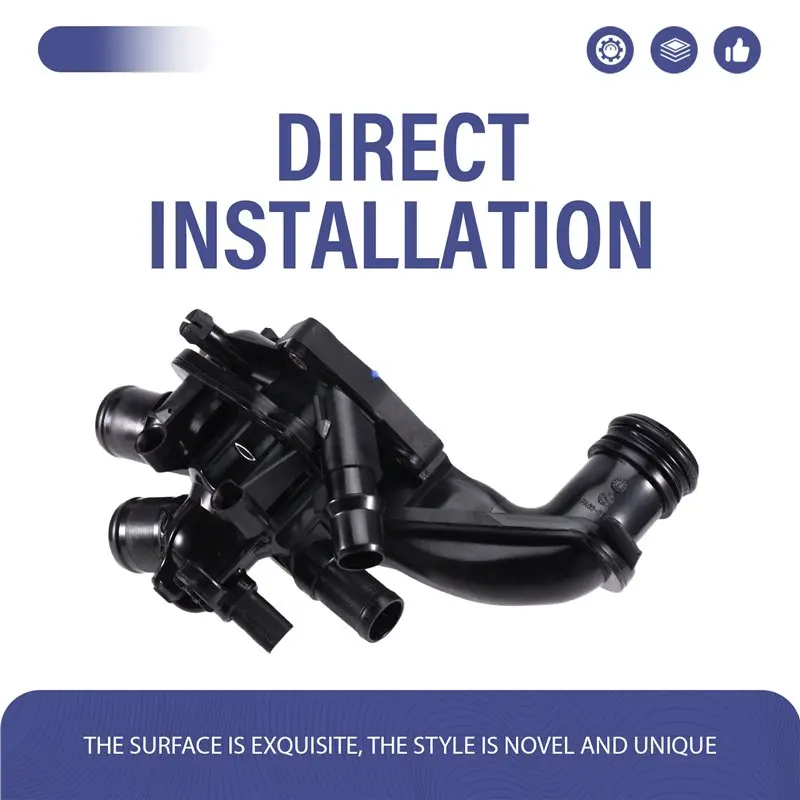 

AT92-For 207 308 1.6T For Citroen C4 L C4(B7), DS3 DS4 DS5 DS6 Compatible Thermostat Housing Assembly-Part No. 980864708