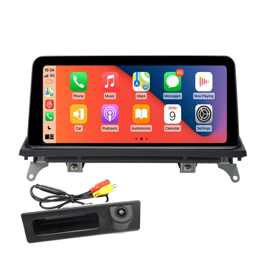 Wireless CarPlay & Android 14 Car Multimedia Display Screen Series 1-4 F20-F36 Head Unit With GPS & Reversing Aid