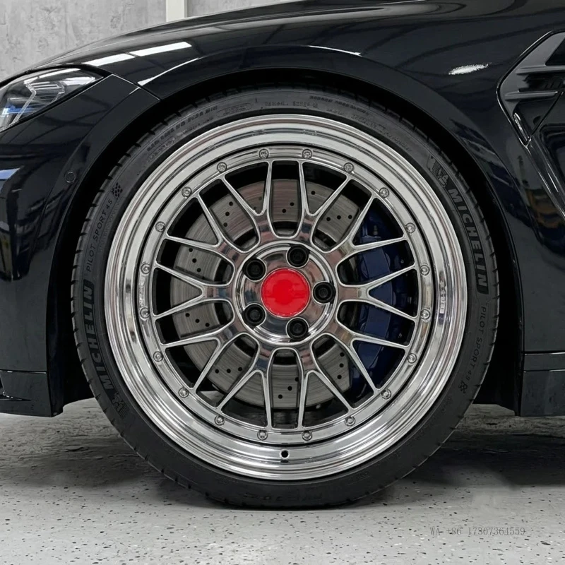 2 Piece LM Forged 5X112 Wheels for BMW G80 M3 F82 M4 F87 M2 F90 M5 G20 M340I 19 20 Inch Chrome Custom Alloy Wheel