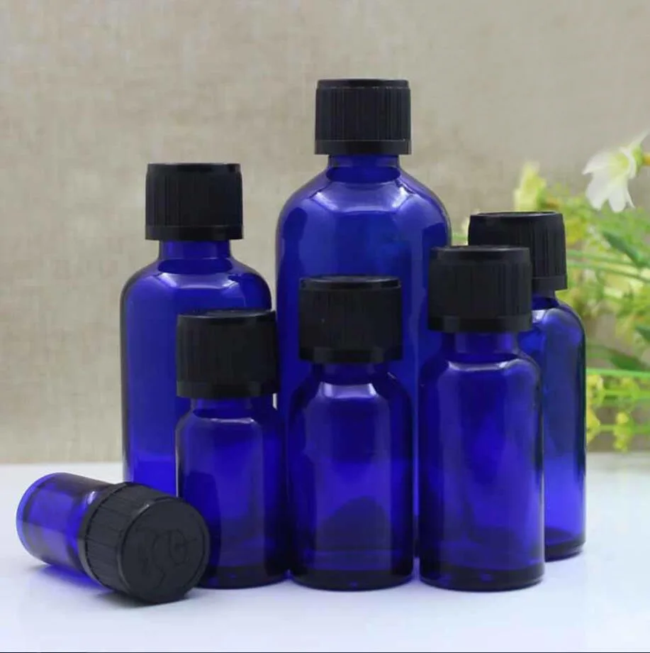 

15ml20ml green/blue/brown/clear glass bottle childproof essential oil serum liquid complex recovery moisture sample packing