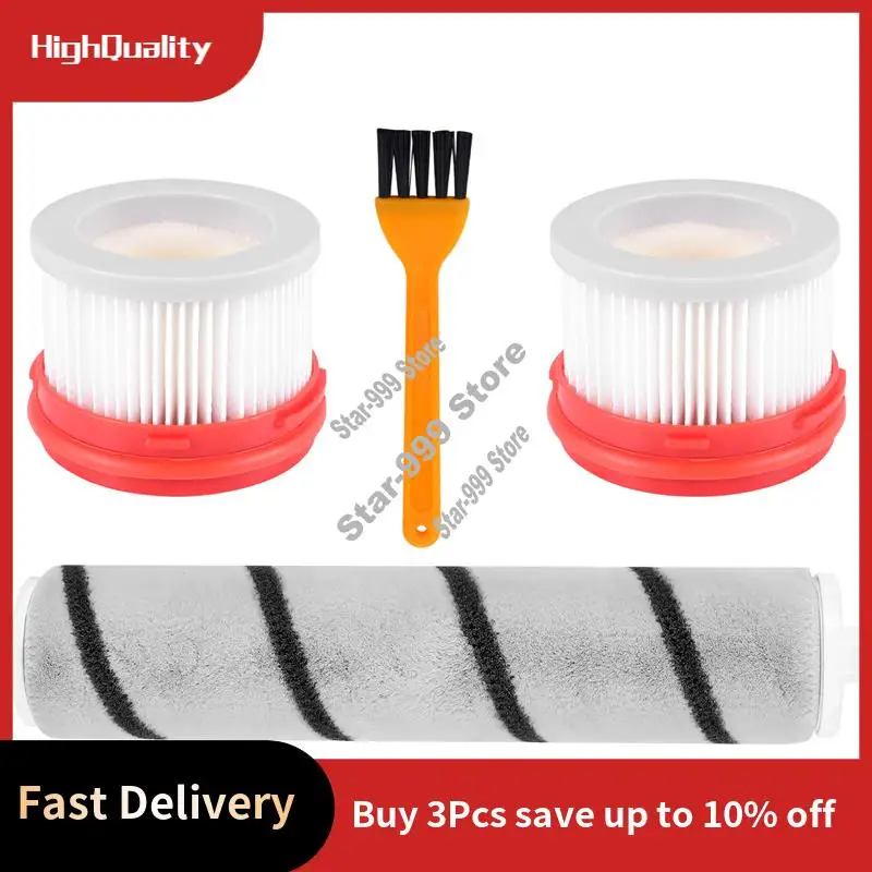 가전 부품 필터 롤러 브러시 키트 Xiaomi Dreame V9/V9P/V10 진공 청소기 부품 청소 브러시 ​​가정용 액세서리