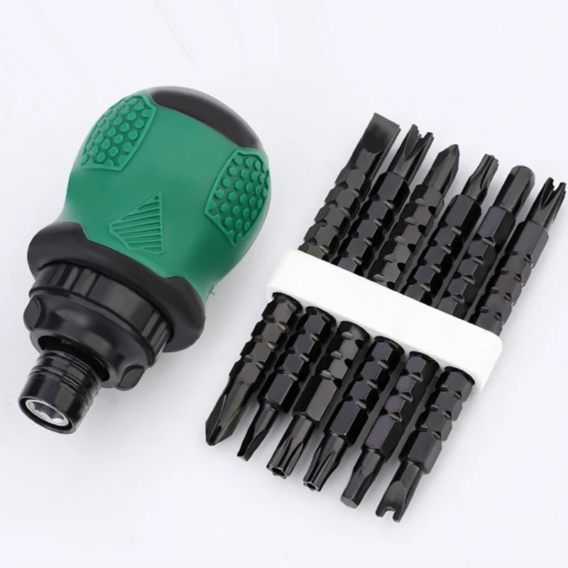 Dropshipping Double Head Ratchet Screwdriver Telescopic Screwdriver Set Bit