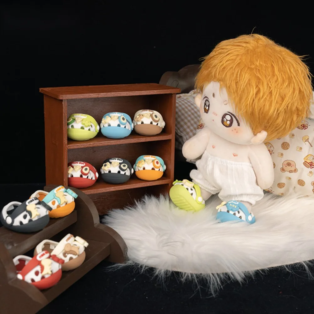 

20cm Cotton Doll Doll Shoes Cute Hand-made Dolls Accessories Dolls' Accessories Soft Rubber Board Shoes Birthday Gifts