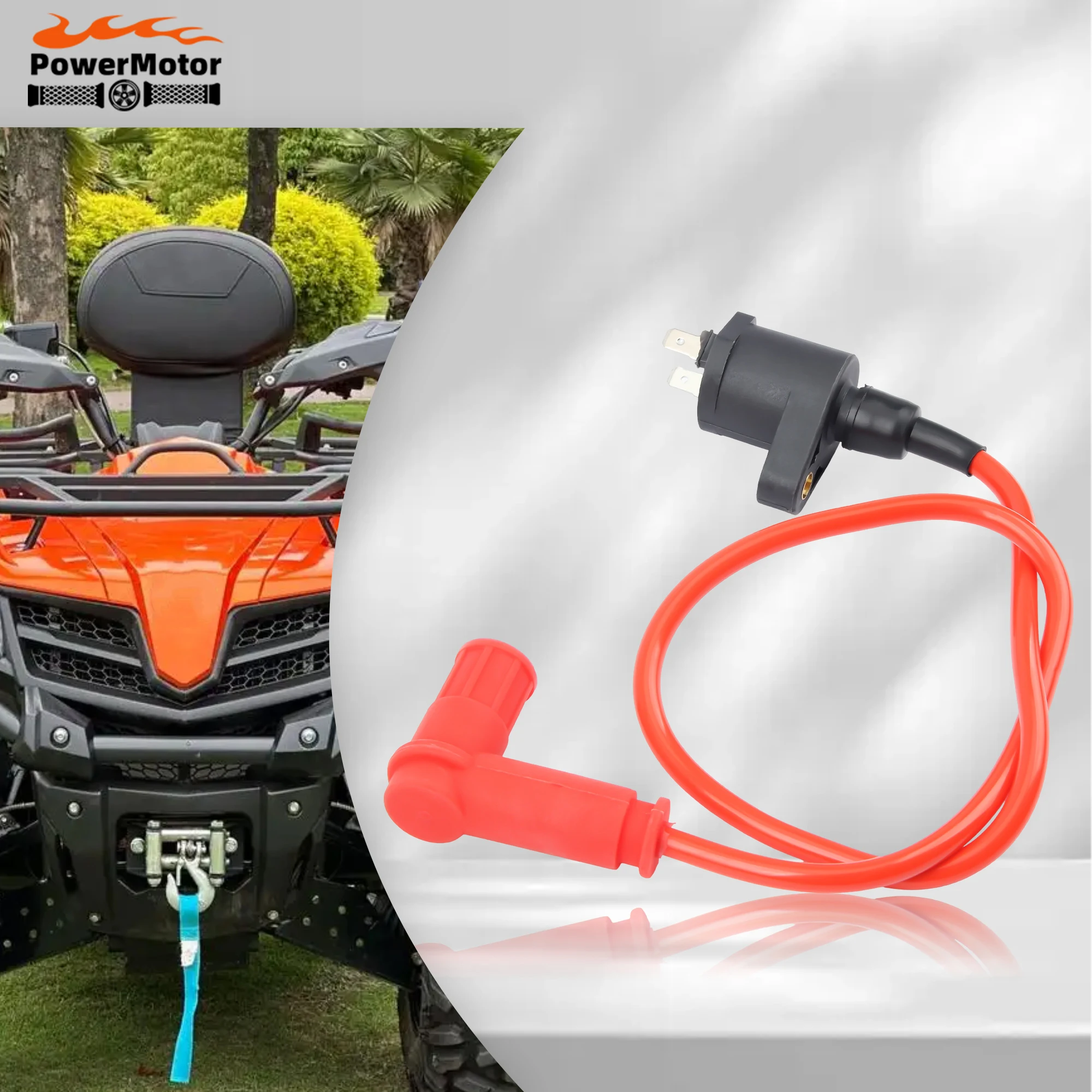 Bobina de encendido de carreras para motocicleta, accesorios universales para 50cc-250cc 110cc 125cc 150cc 170cc Dirt Pit Bike ADV ATV Go Kart Quad