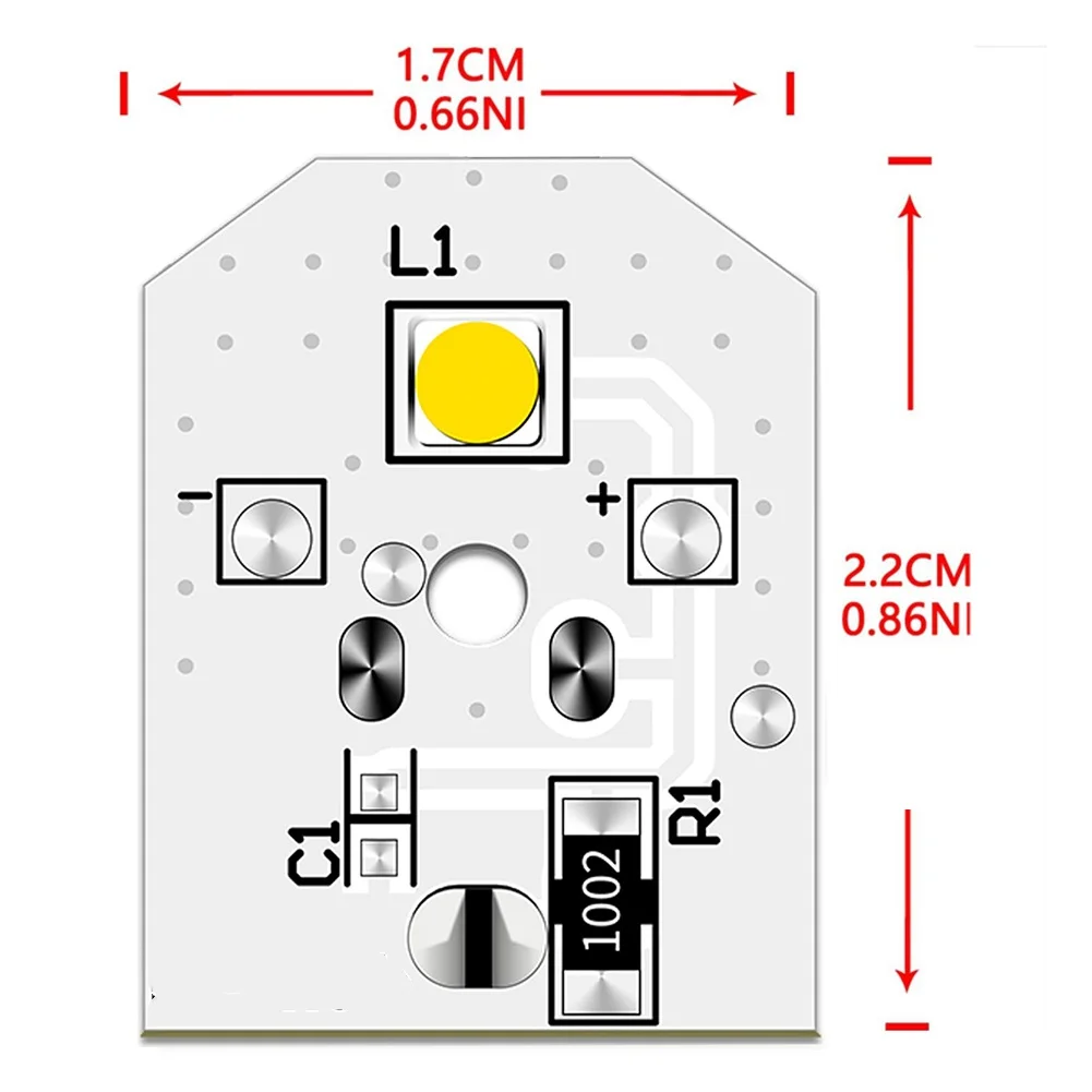 10 قطعة أضواء LED للثلاجة لثلاجة GE LED مصابيح كهربائية استبدال جزء سهلة التركيب WR55x11132