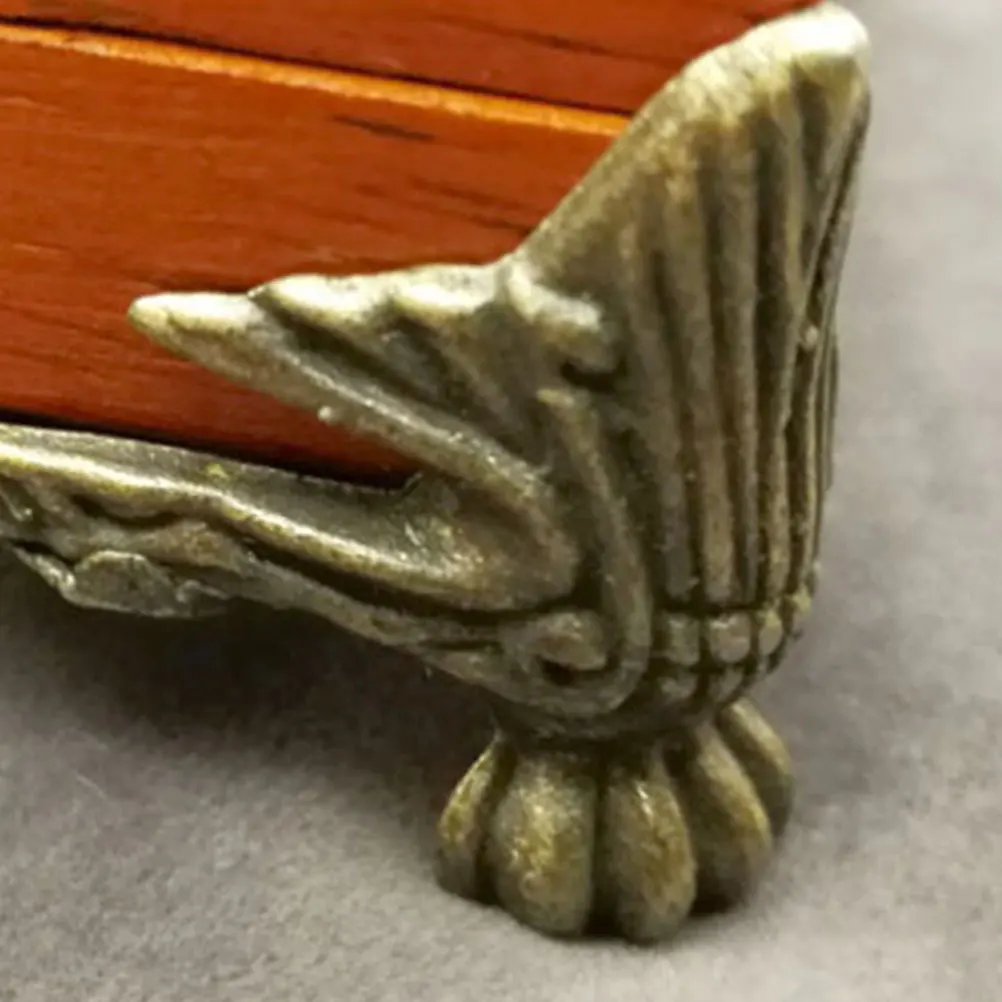 

8Pcs Zinc Alloy Furniture Support Legs Retro Style Sofa Replacement Feet for Couch Ottoman Nightstand Office Home