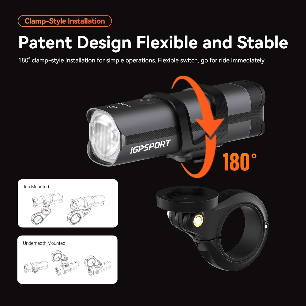 iGPSPORT VS800S 800Lumen Bike Headlight