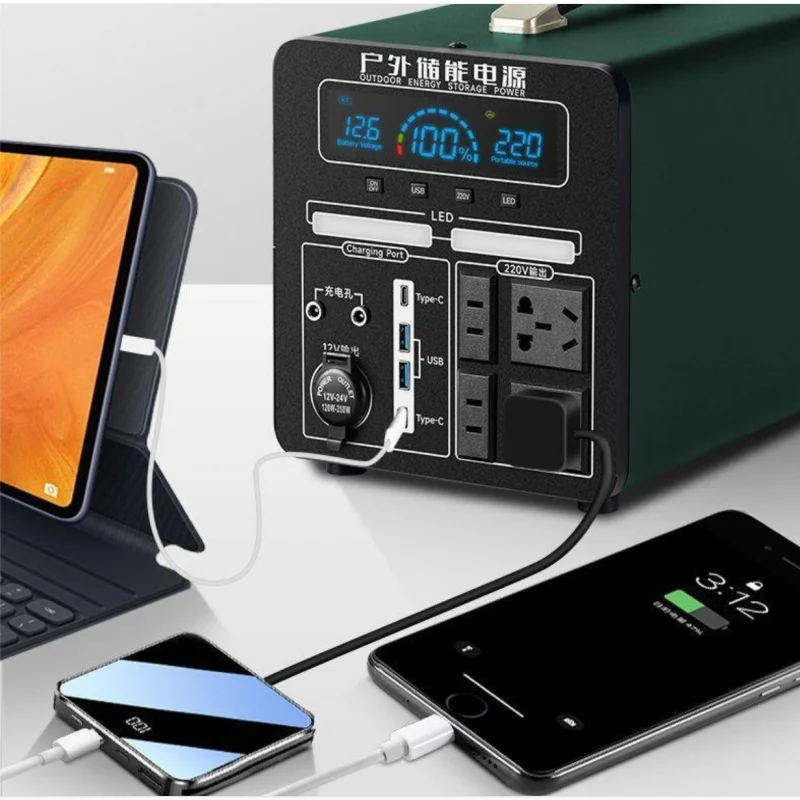 220V for Ningde Outdoor Mobile Power Large Capacity Stall Portable Self Driving Travel Charging High-power Vehicle Power Supply