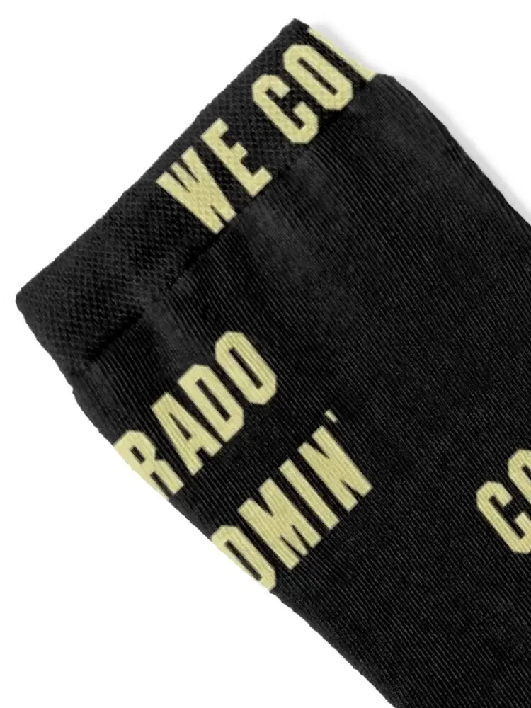 Colorado We Coming Socks summer Stockings man Toe sports Men's Boy Child Socks Women's