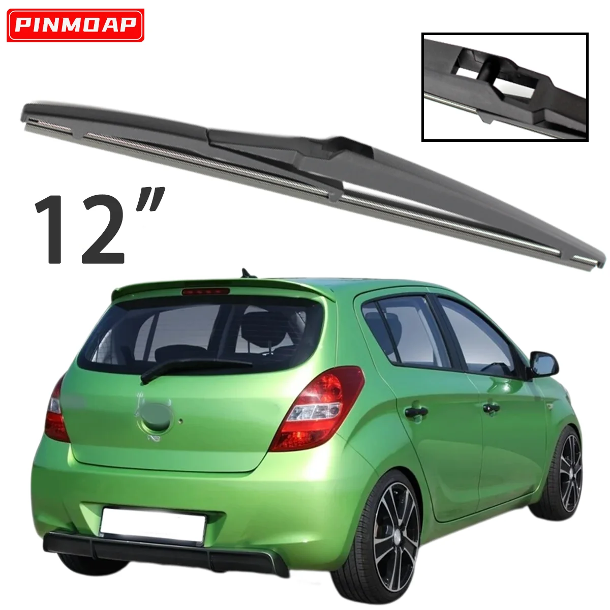

1PC 12" Rear Wiper For Hyundai i20 PB 2008-2014 Windshield Windscreen Rear Wiper Blade Car Accessories Accsesories