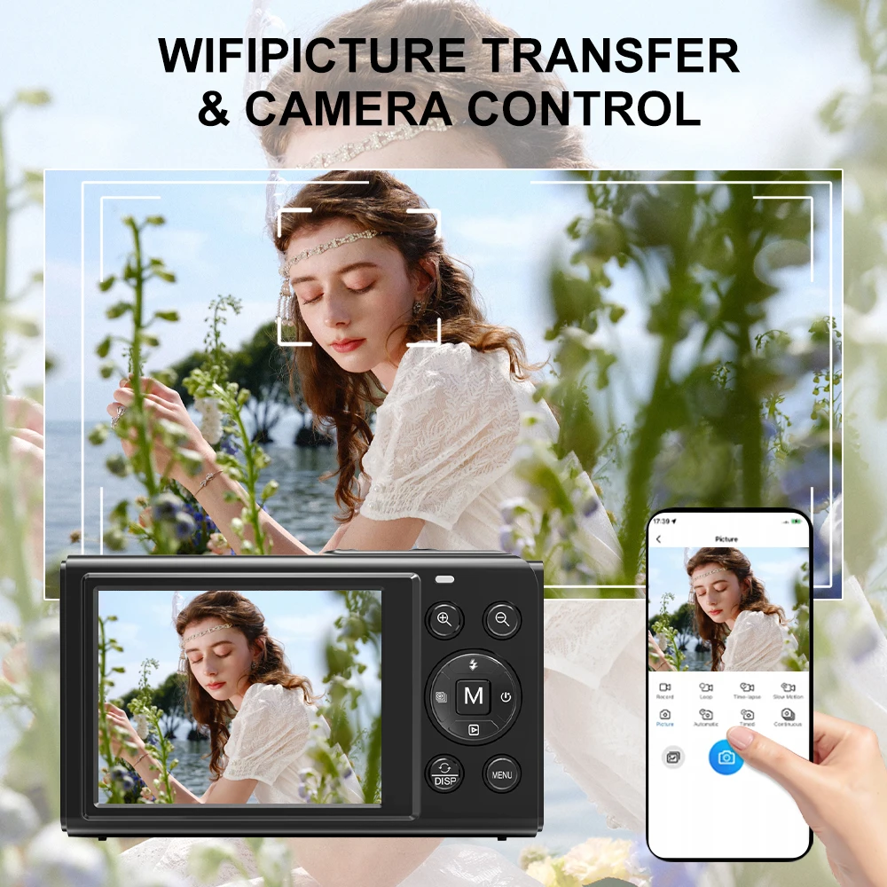 5K HD Digital Camera WiFi 80MP - Kids Education News ulasan dan harga