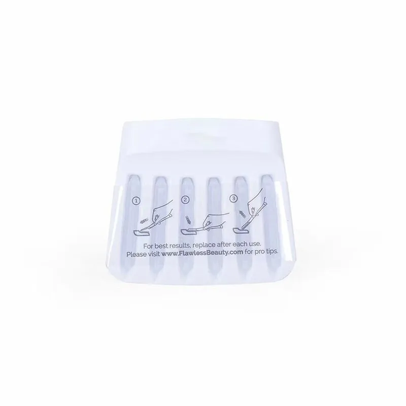 New Models Female Facial Eyebrow Hair Remover LED Luminescence Hair Scraper Shaver Compact Portable Exfoliates Clean Tool