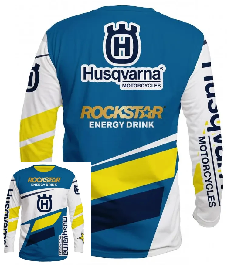 

2025 Motorcycle Riding Wear Mountain Cross-Country Fast Drying Long Sleeve Adult T-Shirt Breathable Training Sweat Absorption