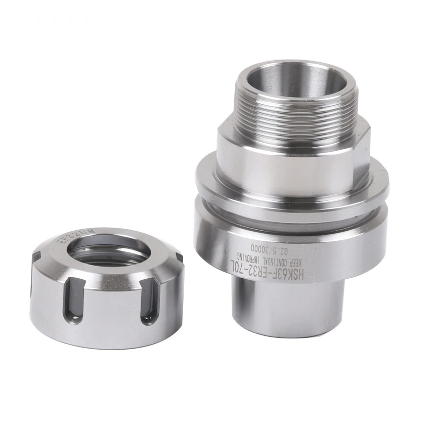QIYI HSK63F Tool Holder HSK63 HSK/ER ER16 ER25 ER32 ER40 Tool Holder HSK 63F ER Engraving Woodworking Machine HSK63F Tool Holder
