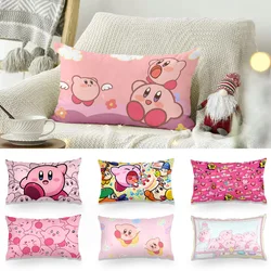 Hot Lovely K-Kirbies Double-sided Printing Rectangle Pillow Case Bedside Pillowcase Sofa Cushion Cover Room Home Decoration