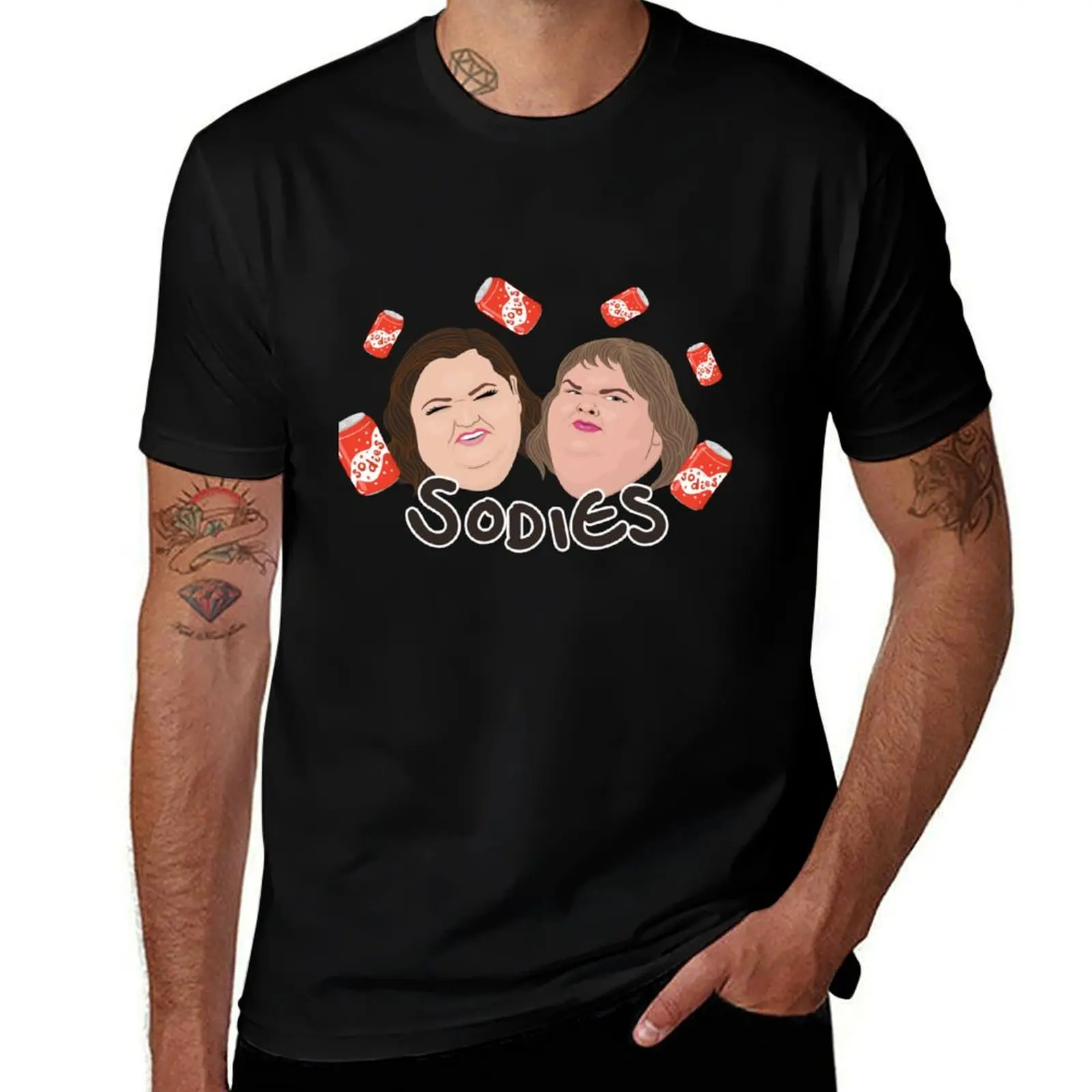 

1000lb sisters - Sodies - Amy & Tammy Slaton T-Shirt Lightweight Print T-Shirt