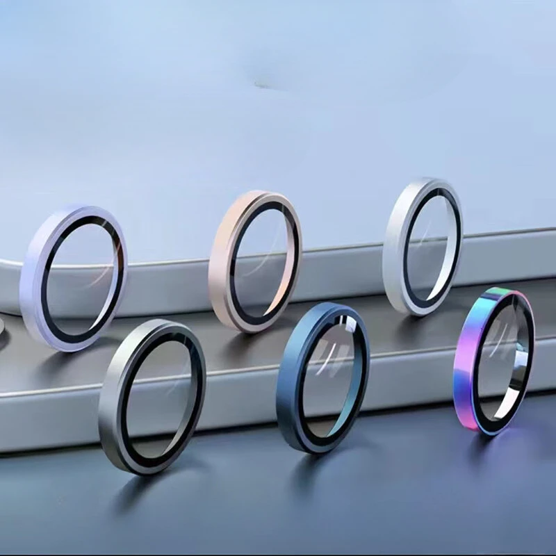 واقيات عدسة الكاميرا الخلفية لجهاز Apple IPad Mini 7 2024 زجاج حلقي معدني خلفي لهاتف IPAD Mini 2024 Mini7 غطاء زجاجي واقي #2