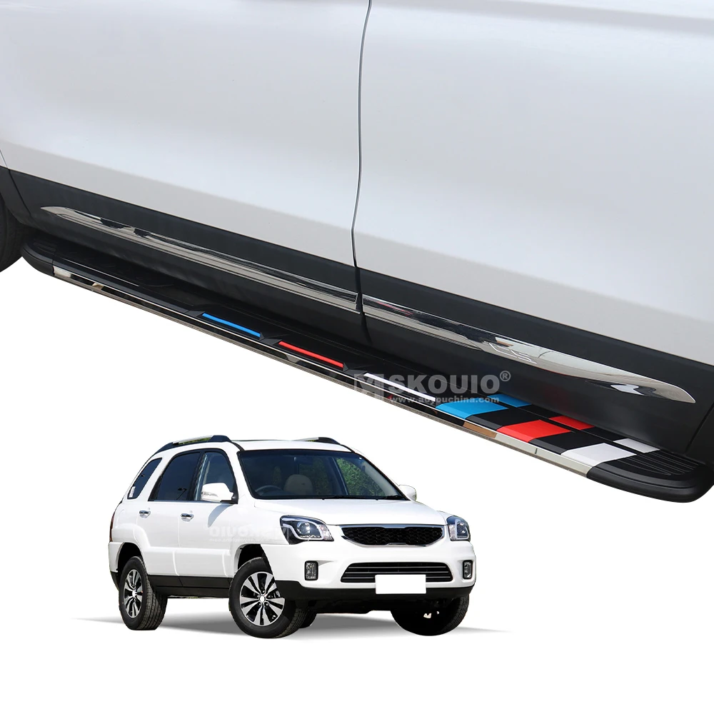 Оборудование Smart Library SKOUIO J4 OEM Автомобильная подножка, боковая педаль, боковая планка для Kia Sportage 2007-2013