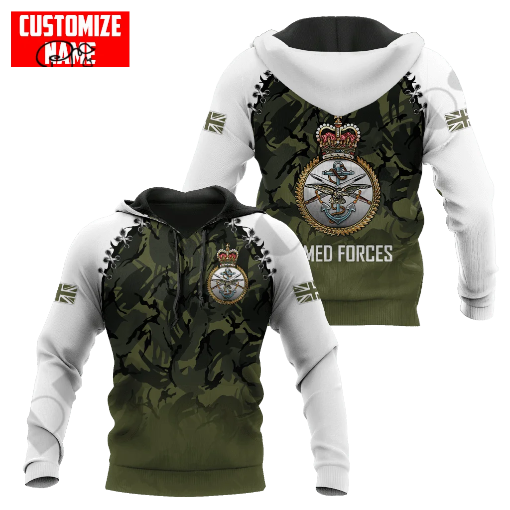 

PLstar Cosmos 3DPrinted Newest British Army Camo Custom Name Unique Hrajuku Streetwear Unisex Casual Hoodies/Zip/Sweatshirt Q-1