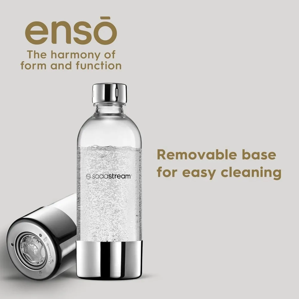 Pacchetto creatore di acqua frizzante, contenitore di CO2 da 60 litri, bottiglia di carbonizzazione senza BPA, acciaio inossidabile