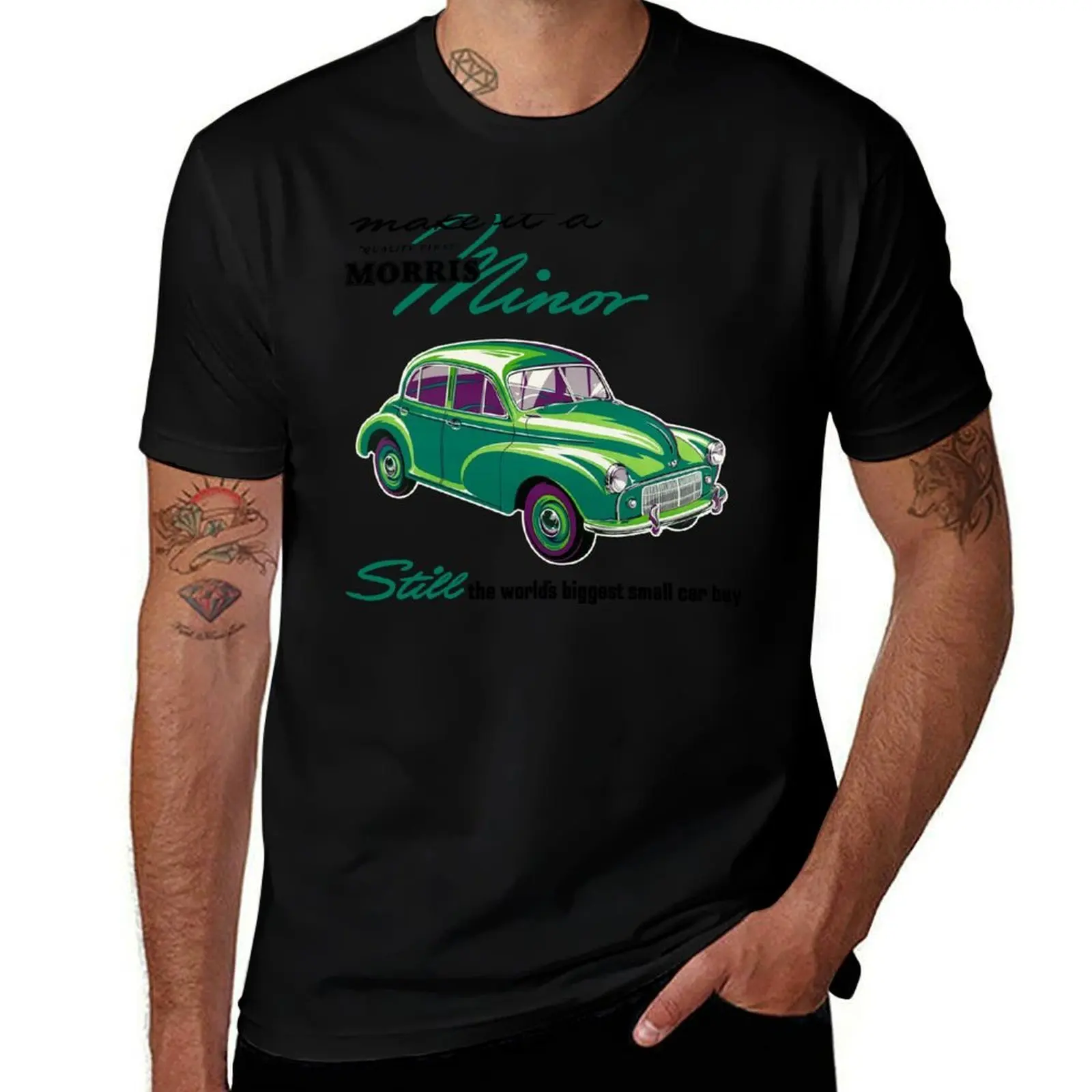 MORRIS MINOR T-Shirt Big and Tall Basic Tee Shirt T-Shirt