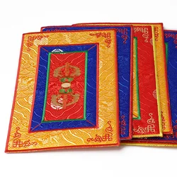Table Mat Home Decoration Embroidery Tibetan Buddhist Tangka Woven Thermal Insulation Non Slip