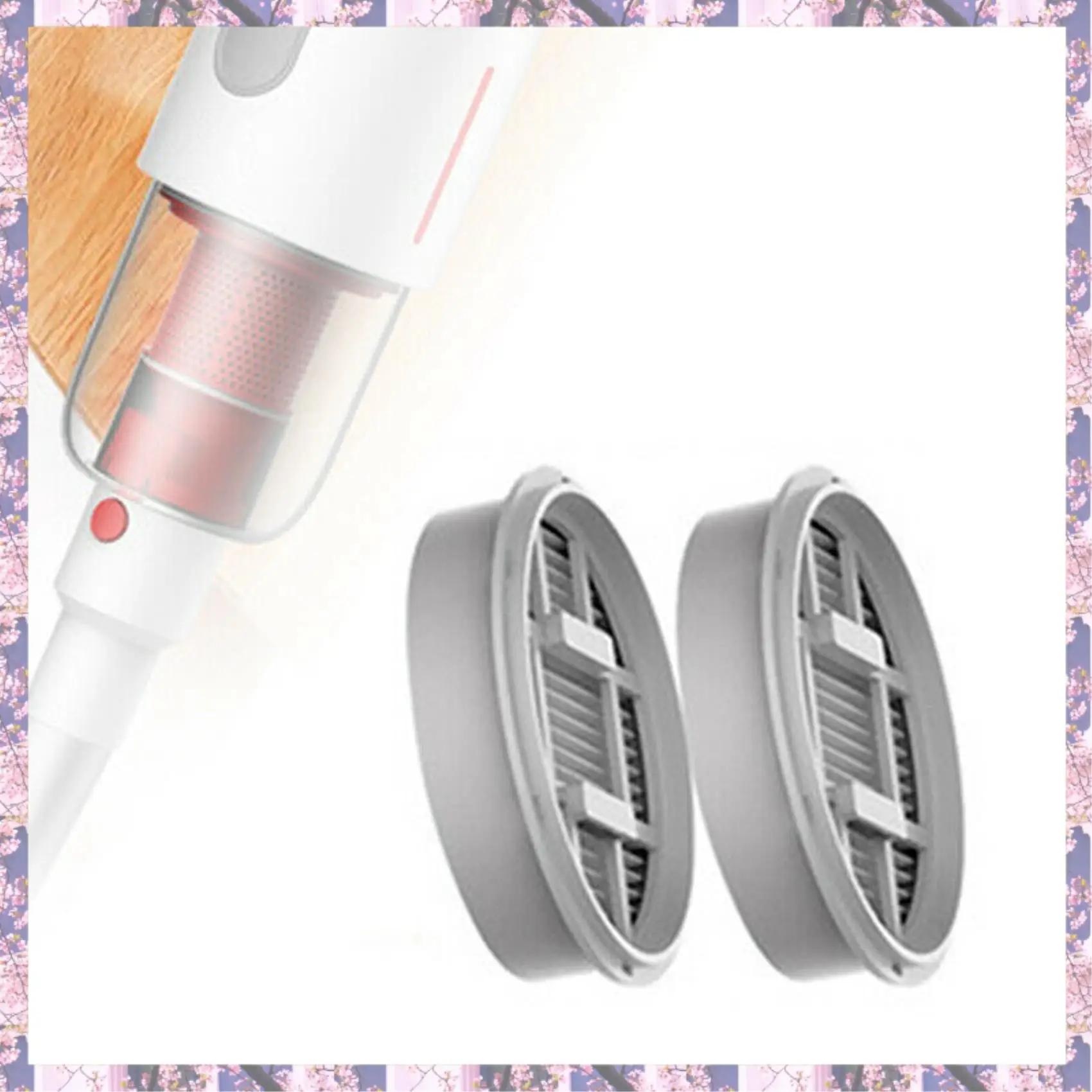 L73A 2025-6 Pcs Filter For Xiaomi Deerma VC20S VC20 Handheld Vacuum Parts Accessories