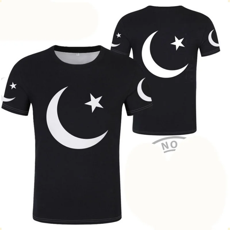 New 3D Pakistan Flag Emblem T Shirt For Men Peace And Love Theme Short T-shirts Kids Fashion Clothing Women Harajuku Sports Tops