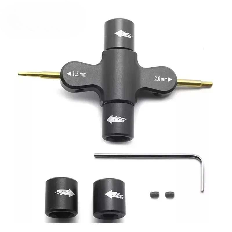 M3 M5 Screw Nut Wrench 1.5mm 2.0mm Hexagon Screwdriver One Way Bearing Quick Release Propeller Motor Tool