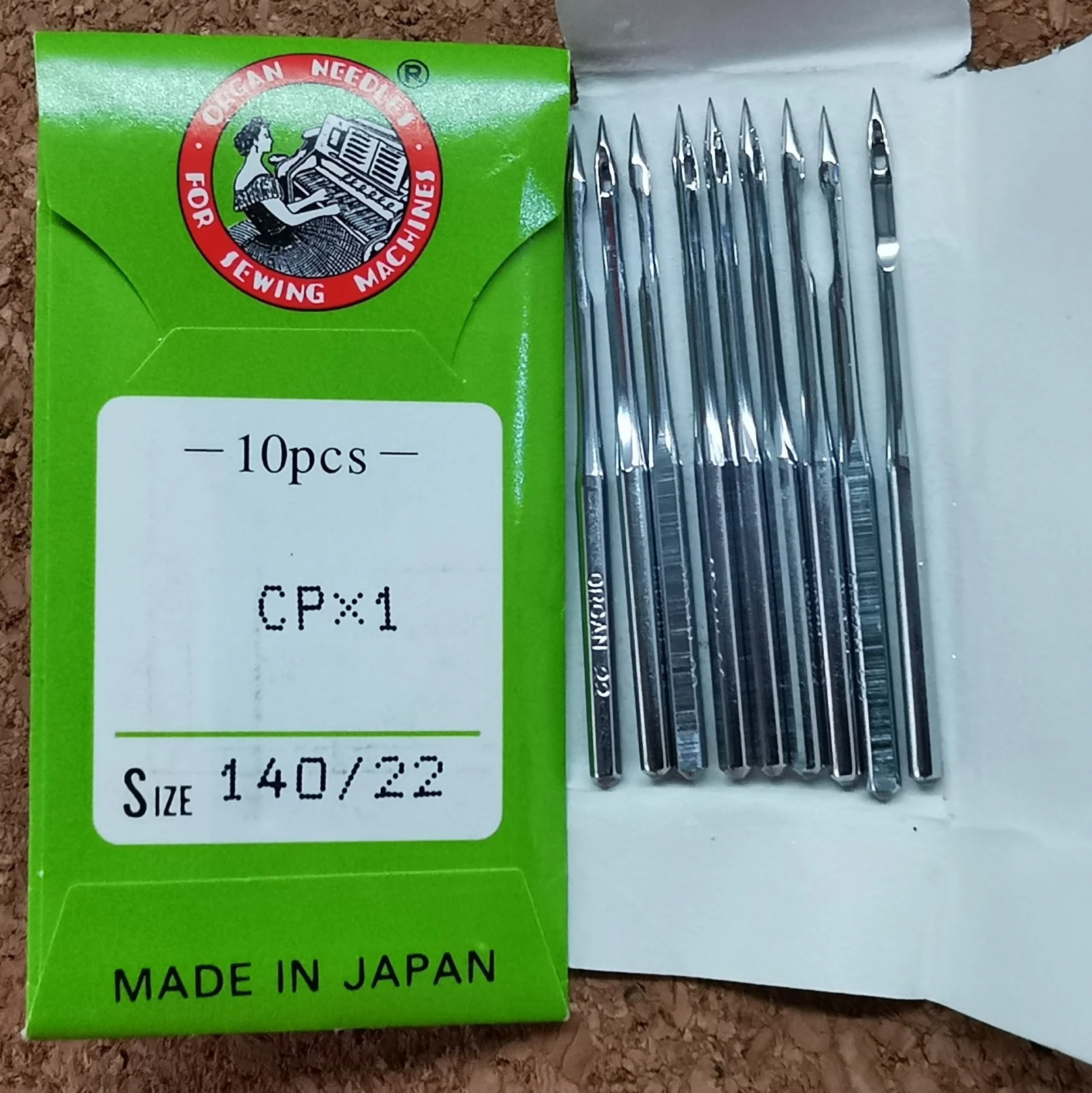 

10 шт. 1 пакетик японского органа Cpx1 прямая игольная бусина Juki mp-200n для швейной машины