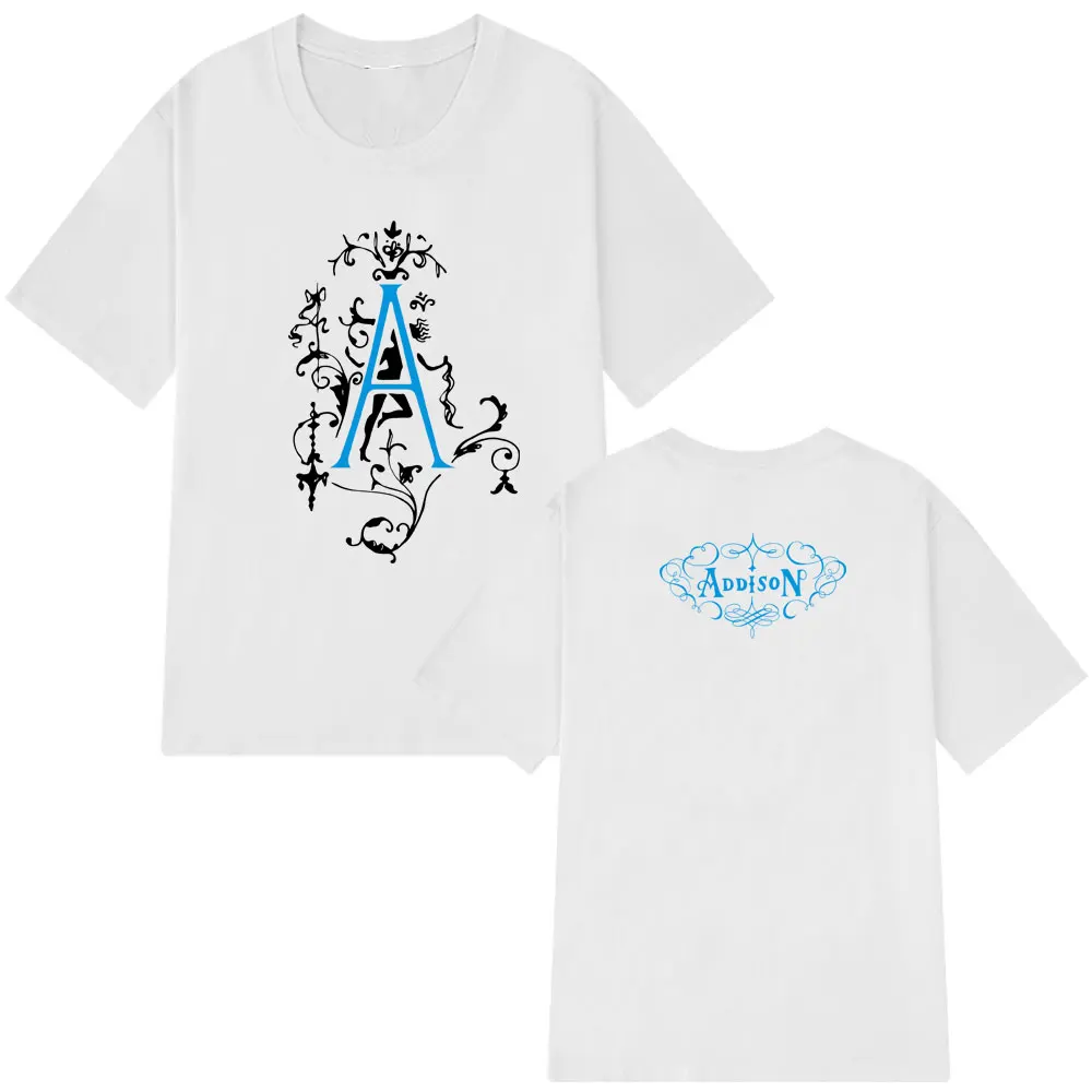 أديسون راي موضة الجرافيك تي شيرت الرجال النساء Harajuku تي شيرت قصيرة الأكمام الجمالية العصرية عادية وعالية الجودة تي شيرت #3