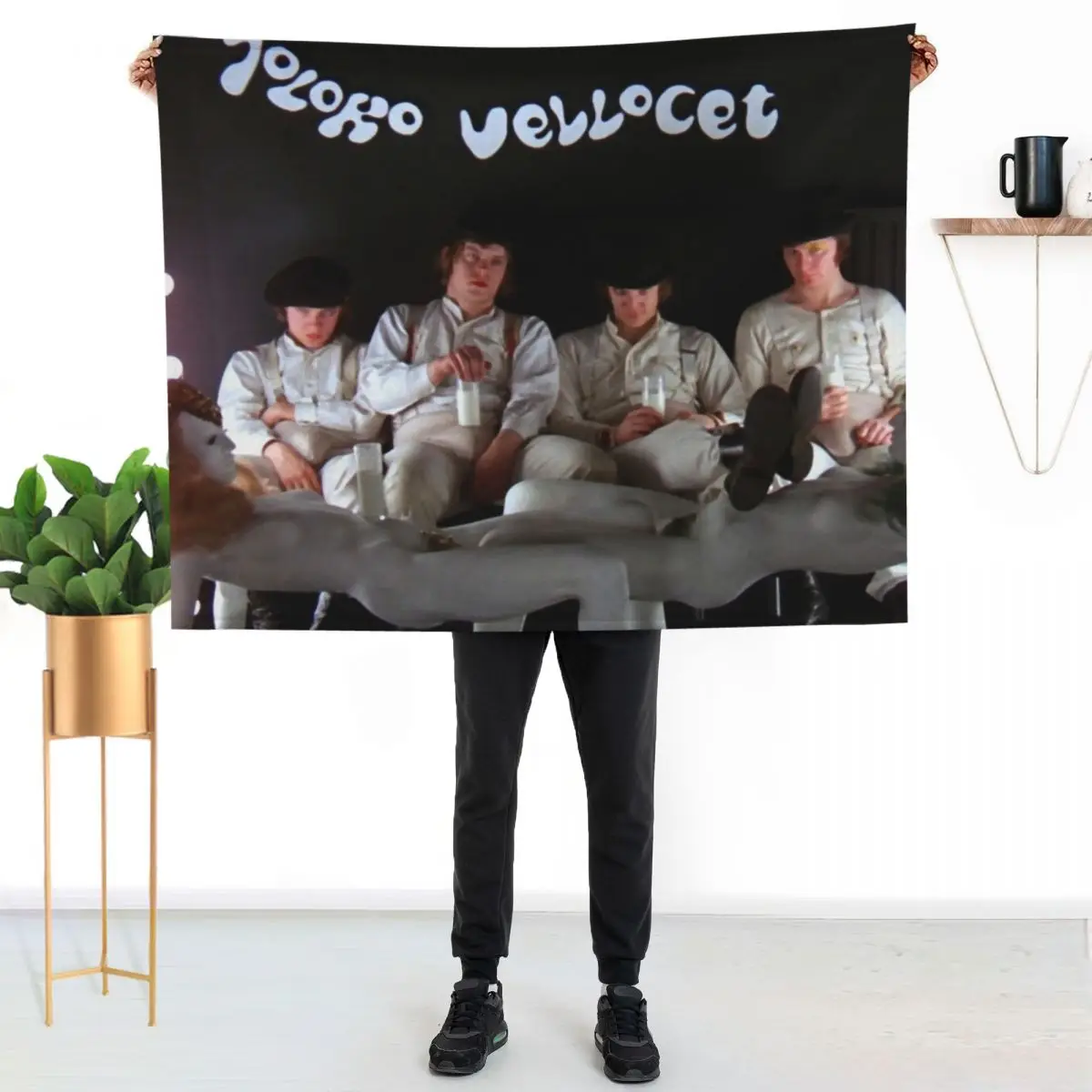 

Moloko Vellocet Throw Blanket Flannel Fleece Soft Warm Throw Blanket