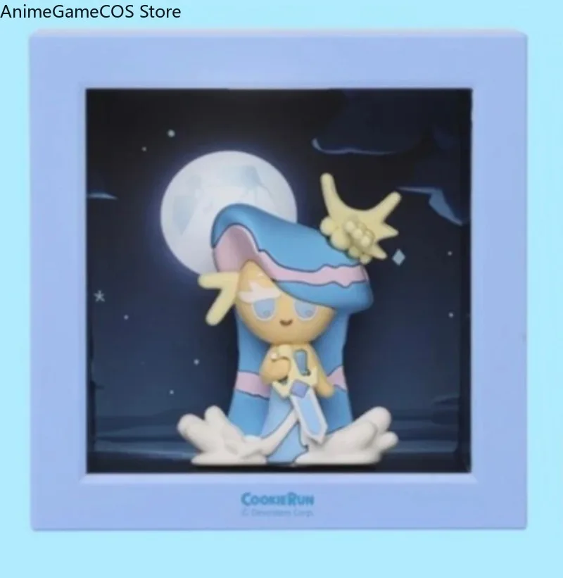 Anime Cookie Run: Kingdom Moonlight Cookie Sea Fairy Cookie Night Light Desktop Ornament  Cartoon Lamp Birthday Gift Cosplay view 3