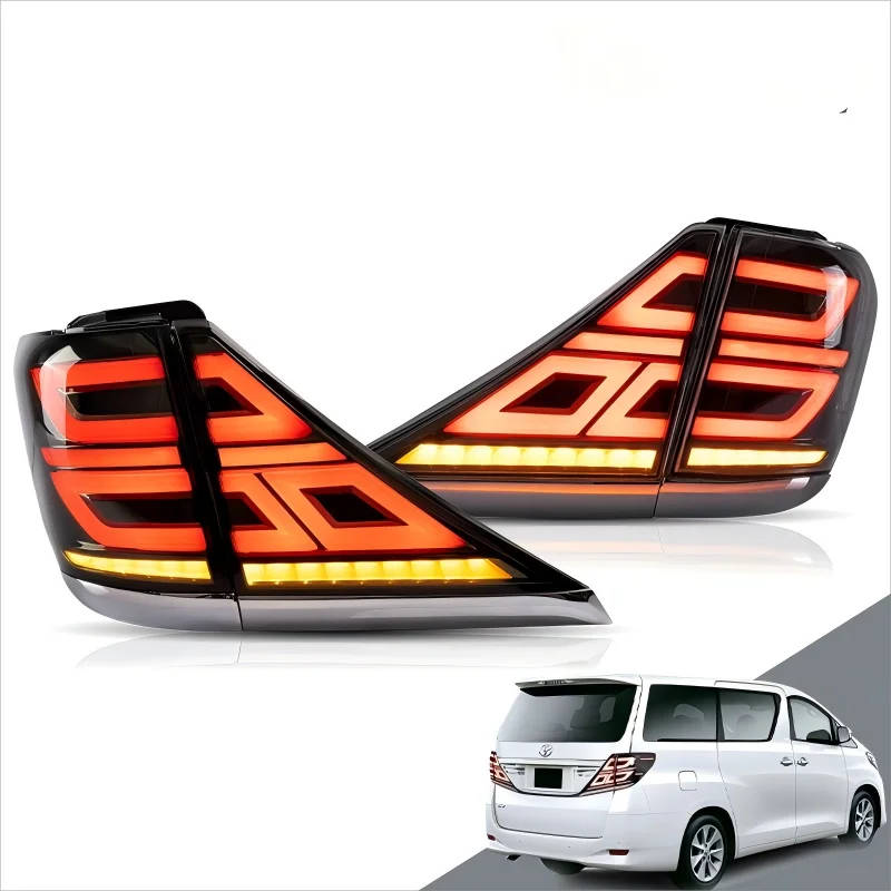 

Светодиодные задние фонари для Toyota Alphard ALFA 2007-2013 фары указатели поворота ходовые огни