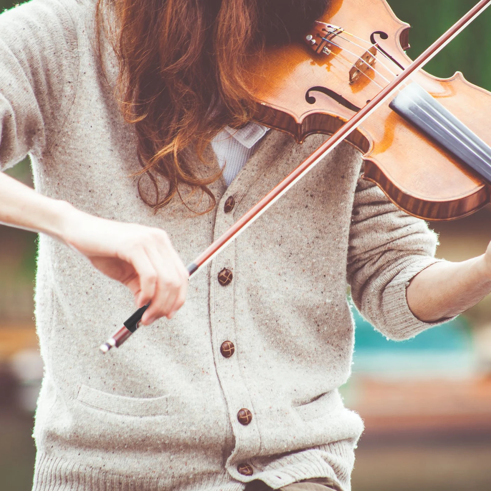 

Bow Grip Corrector Violin Adjuster Accessories Accessory Musical Instrument Straightener Rubber Grips Tool