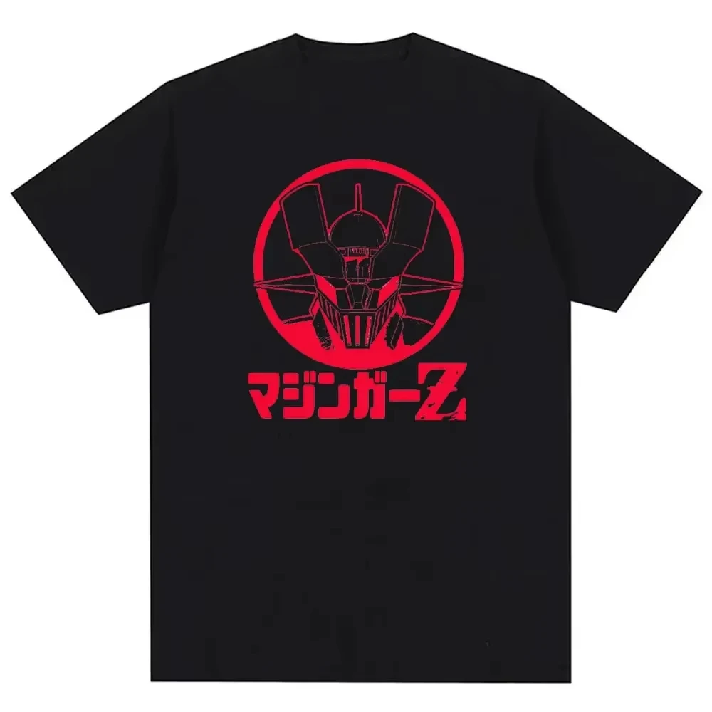 Neues Mazinger Z Dark Robot Herren-T-Shirt mit Persönlichkeitsmuster, Vintage-T-Shirts, stilvolles, schickes T-Shirt S – Detail 3