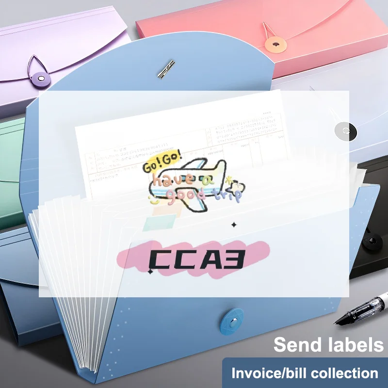 

Расширяющаяся папка для файлов с 13 карманами, органайзер для документов-гармошки, курчатые квитанции, держатель для карт счетов, расширяемый чехол-кошелек из полипропилена