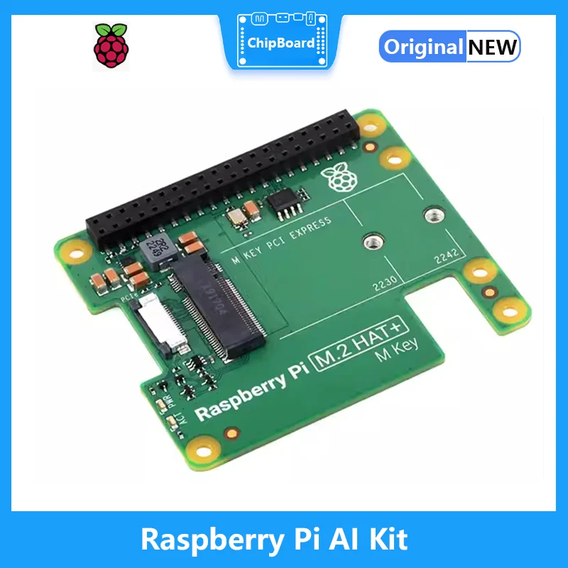 Raspberry Pi 5 AI Kit 13T Artificial Intelligence Kit Hailo8L PCIe M.2 hat+CM4