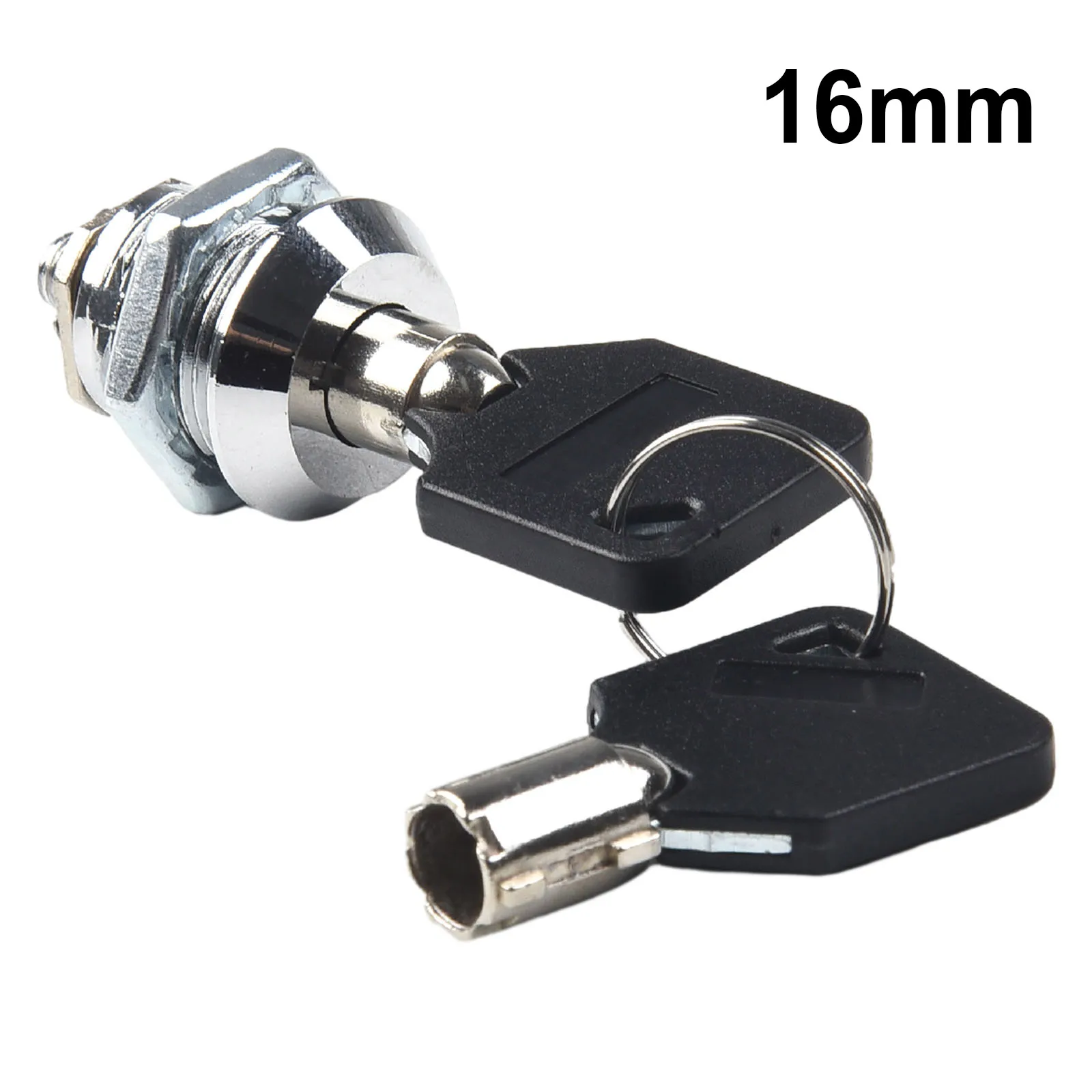 16/20mm Cam Lock Door Drawer Cabinet Mail Box Locker Cupboard + 2 Keys  Plum Blossom Key Mechanical Tongue Lock