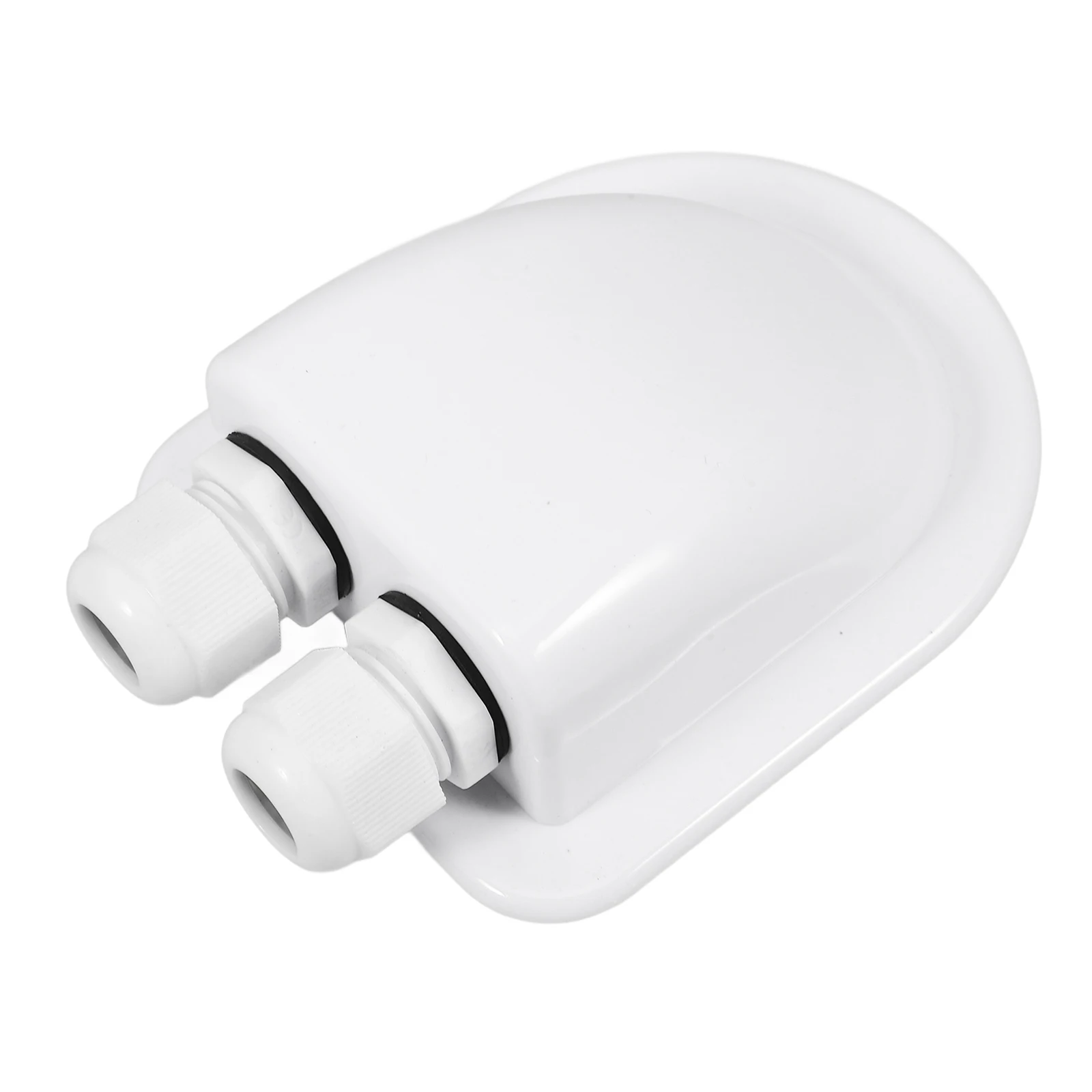 

Dual Solar Panel Junction Box For Rv Yacht Durable Weather Resistant Easy Install Reusable Portable Cable Entry Gland Solar