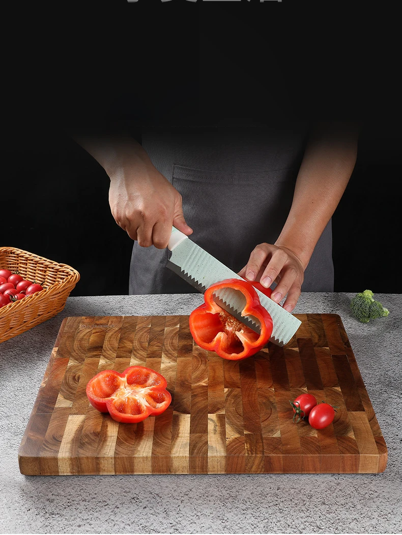 Cutting board Solid wood splicing Household rectangular Double sided kitchen accessories Damp-proof,kitchen tools