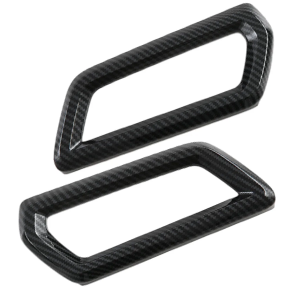 Carbon Fiber Look Finish Left / Right for BYD Yuan Up Atto 2 S1 Pro 2024-2026 Car Air Conditioner Outlet Decorative Frame