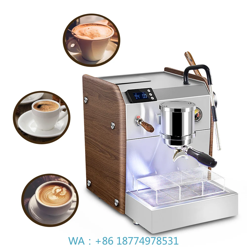 Factory Made Commercial Semi‑Automatic Espresso Maker, Single Group Pure Copper Boiler for Barista Coffee Brewing Tool